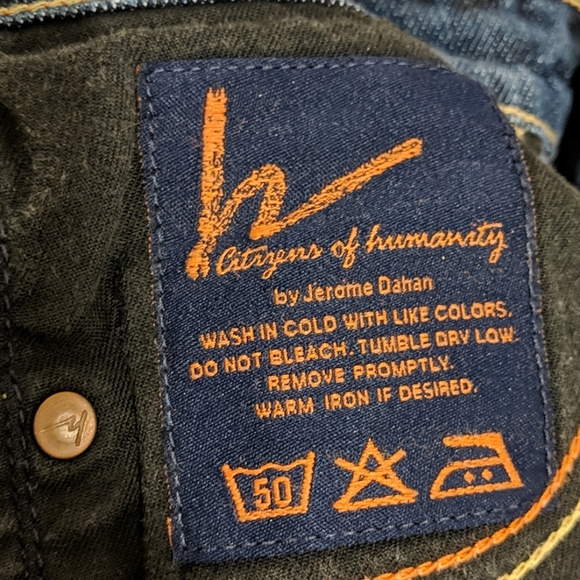 Citizens of Humanity Low Waist Crop Jeans - Picture 6 of 8